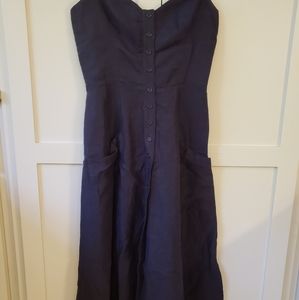 Reformation midi dress with pockets